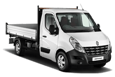 Van Hire Wallsend - White 3.5 Tonne Folkestone Tipper Transit - Van hire Wallsend